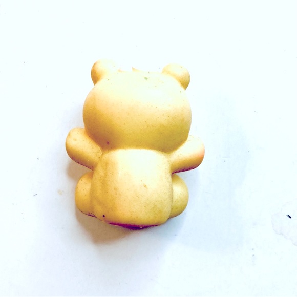 Yellow Plastic Bear Toy Part Strawberry Shortcake Vintage - Picture 2 of 3